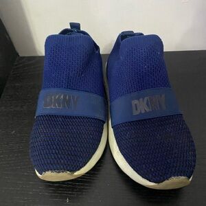 DKNY Boys Slip On Sneakers Navy Size 5